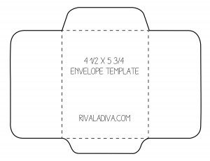 DIY Envelope Template