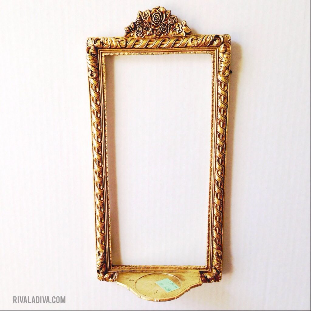 DIY Chalkboard Frames