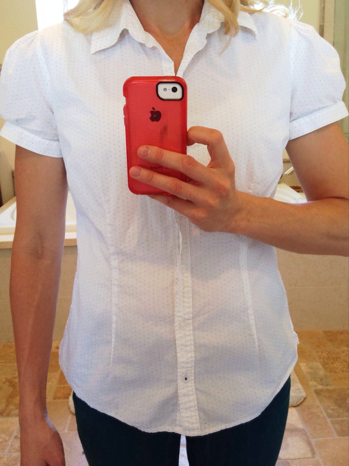 Color Blocking: DIY Button Up Blouse Tutorial at Riva La Diva