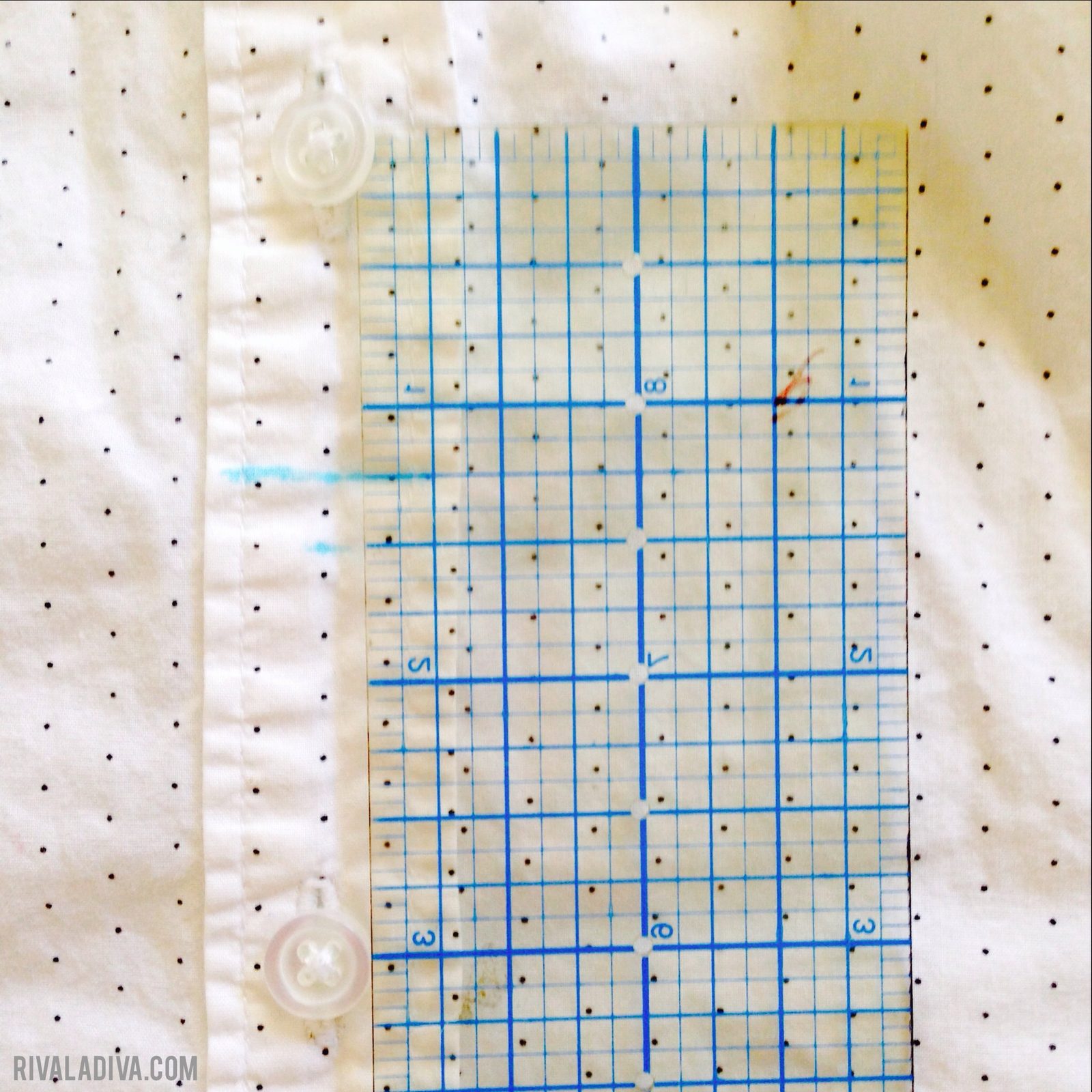 Color Blocking: DIY Button Up Blouse Tutorial at Riva La Diva