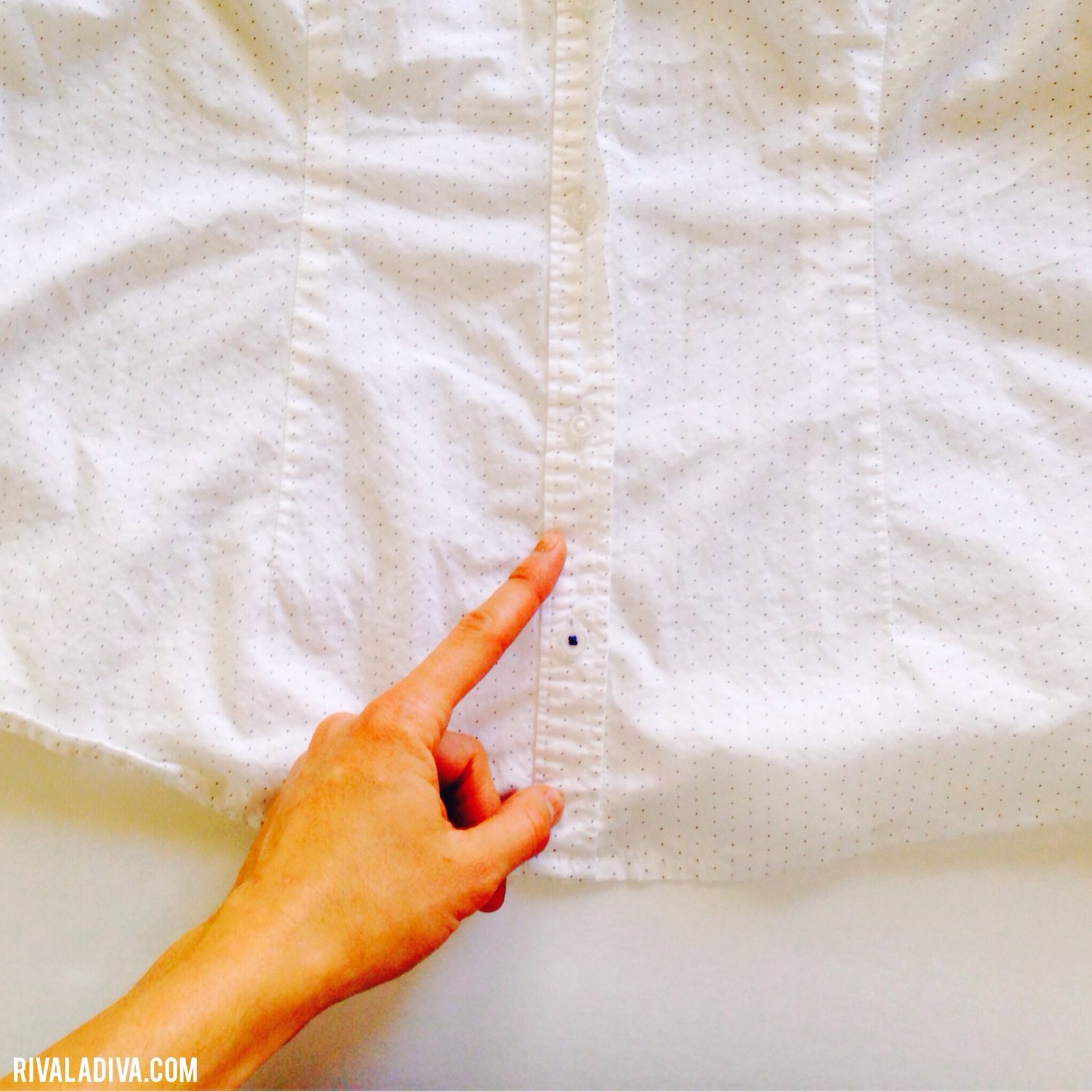 Color Blocking: DIY Button Up Blouse Tutorial at Riva La Diva