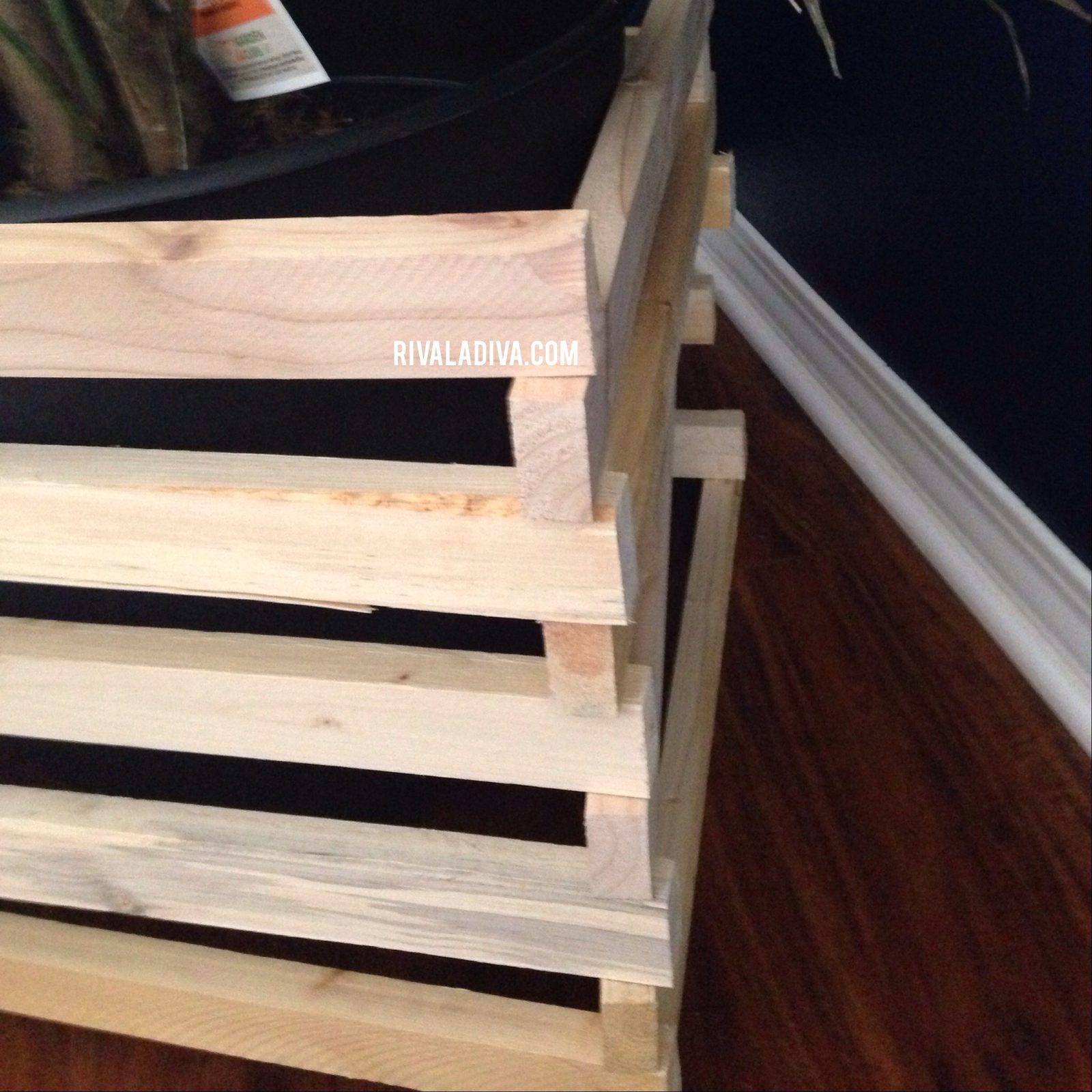 DIY Vintage Egg Crate