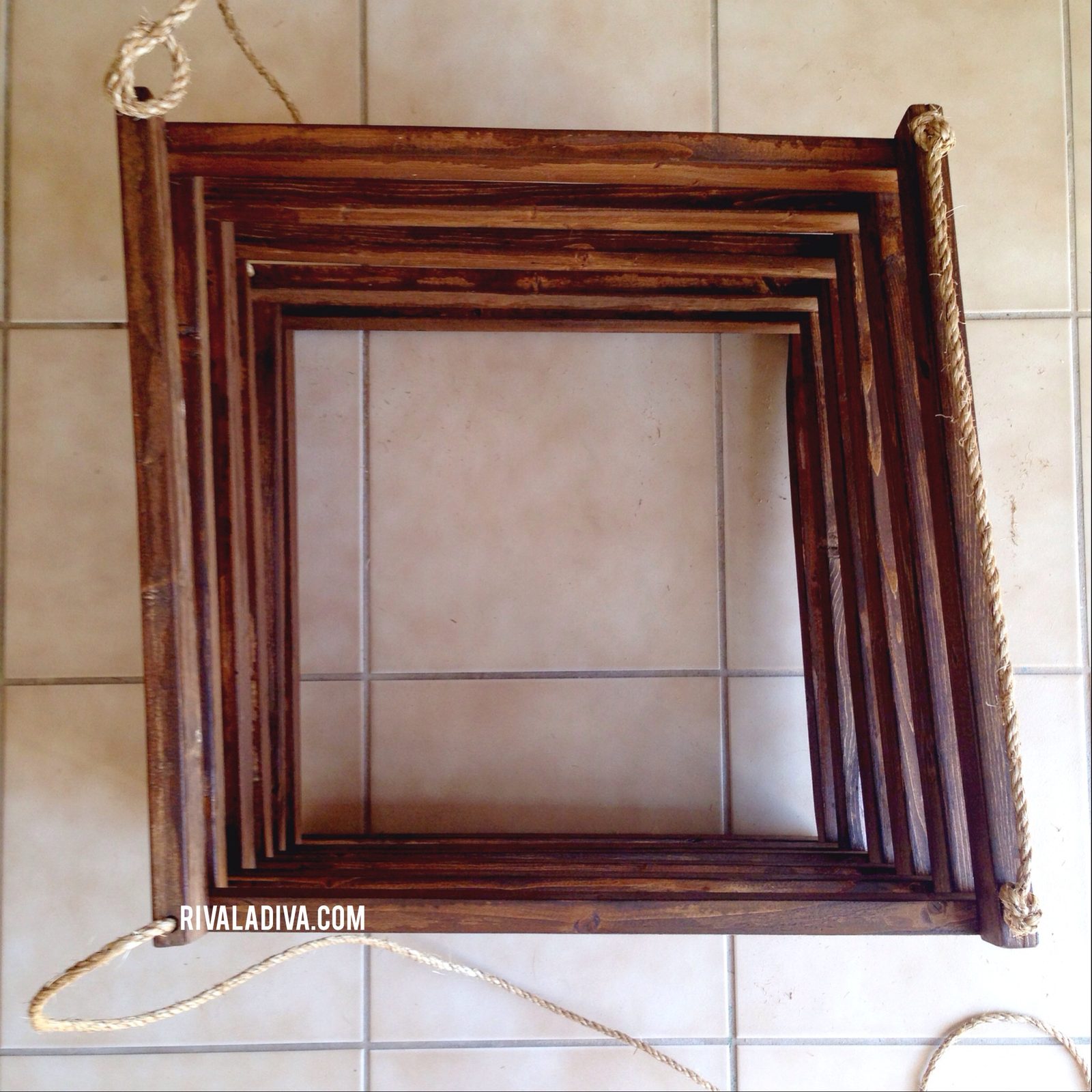 DIY Vintage Egg Crate