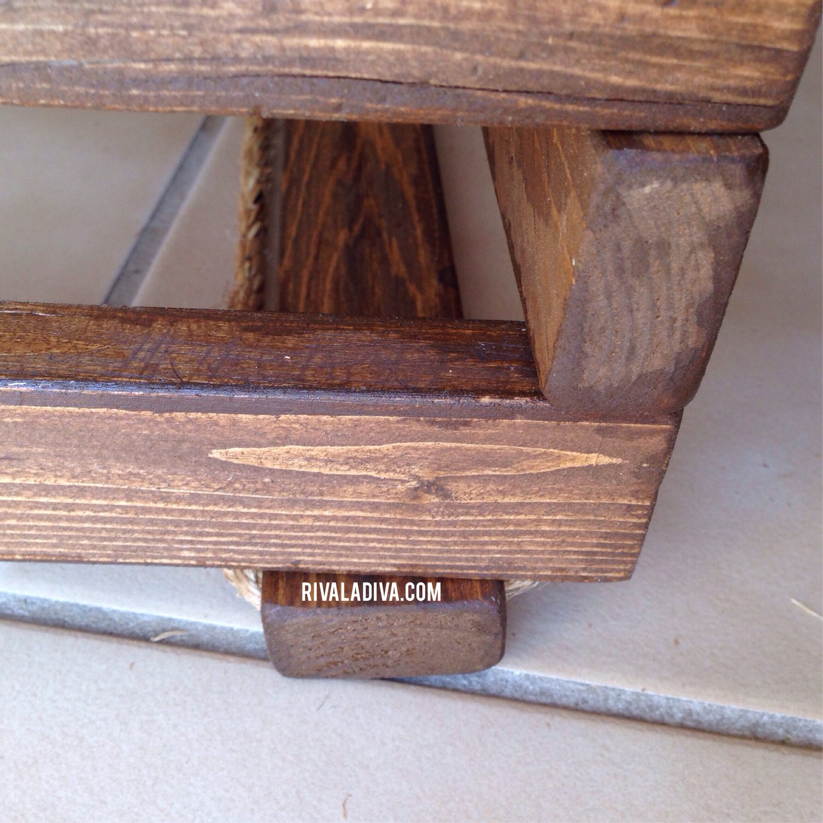 DIY Vintage Egg Crate