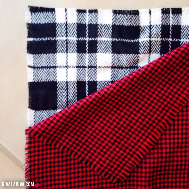 DIY Double Sided Blanket Scarf Tutorial