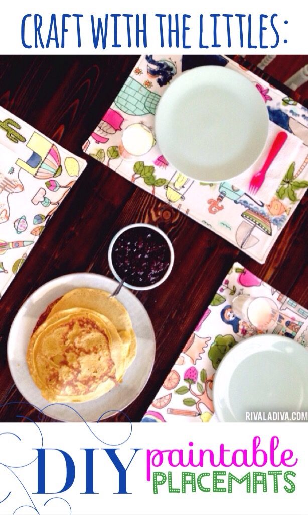 DIY: Paintable Placemats, Crafting with Kids