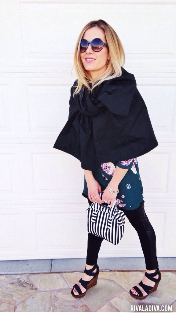 DIY Marc Jacobs Bow Cape Tutorial