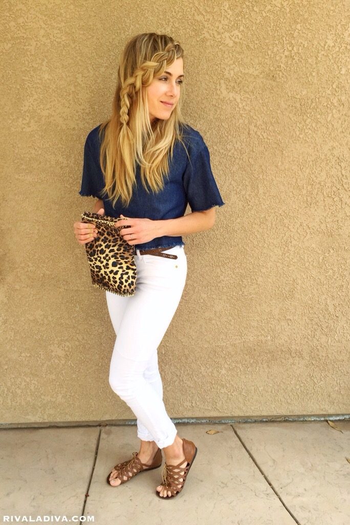 Trending Fashion: DIY The Denim Cropped Top