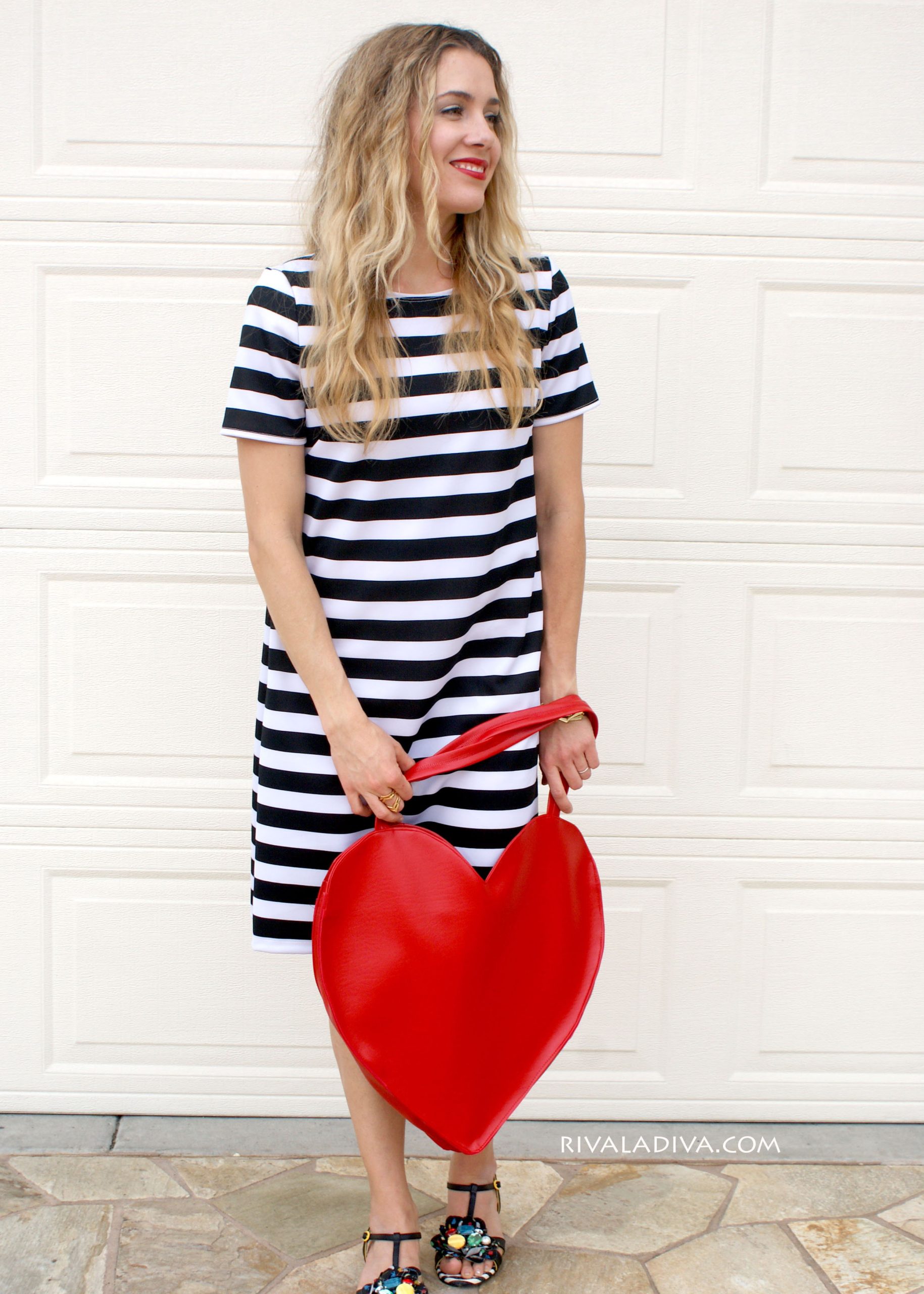 DIY Kate Spade Inspired Stripe Dress