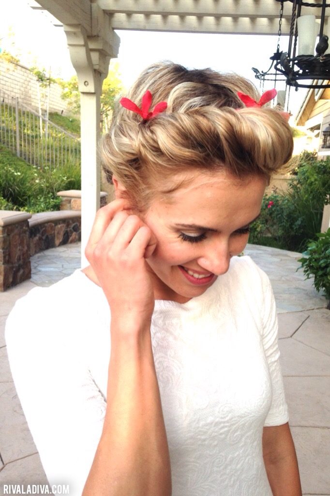DIY Valentino Spring Couture Hair 2015