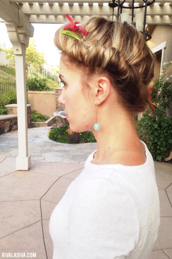 DIY Valentino Spring Couture Hair 2015
