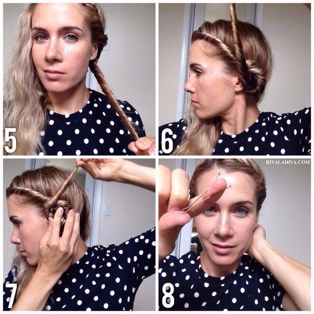 DIY Wavy Beach Hair - for hair on the GO!