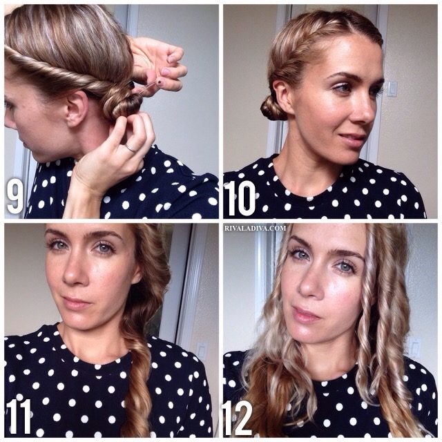 DIY Wavy Beach Hair - for hair on the GO!