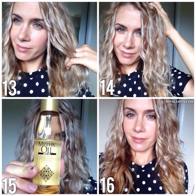 DIY Wavy Beach Hair - for hair on the GO!