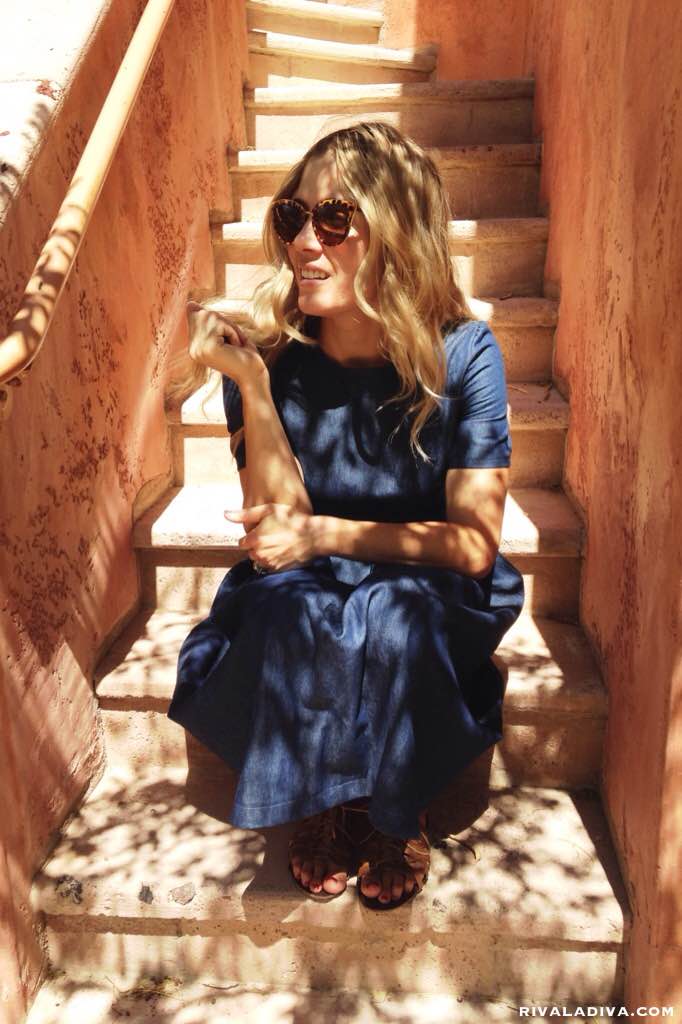 Les Copains Denim Dress, DIY