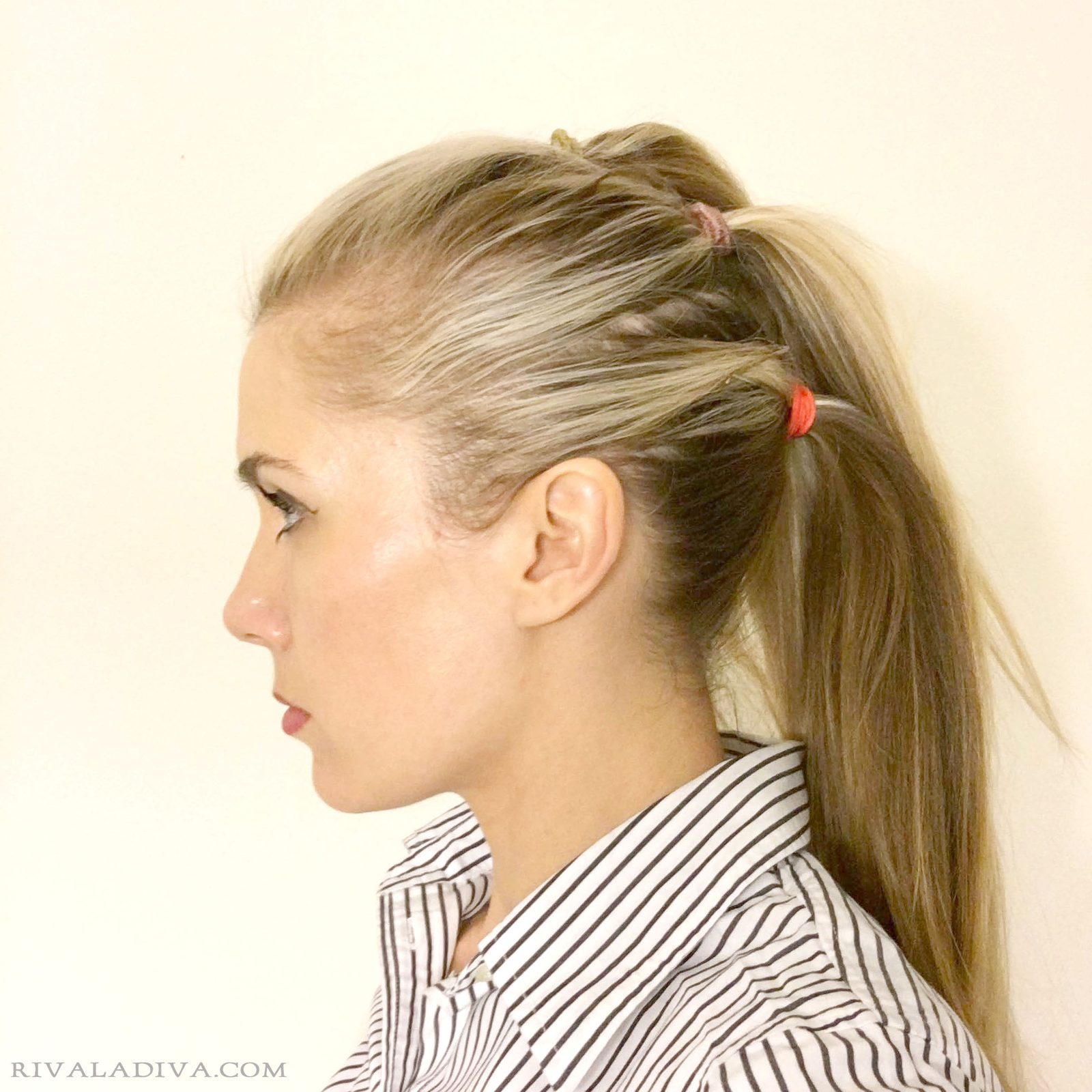 Bun Hawk Hair Tutorial