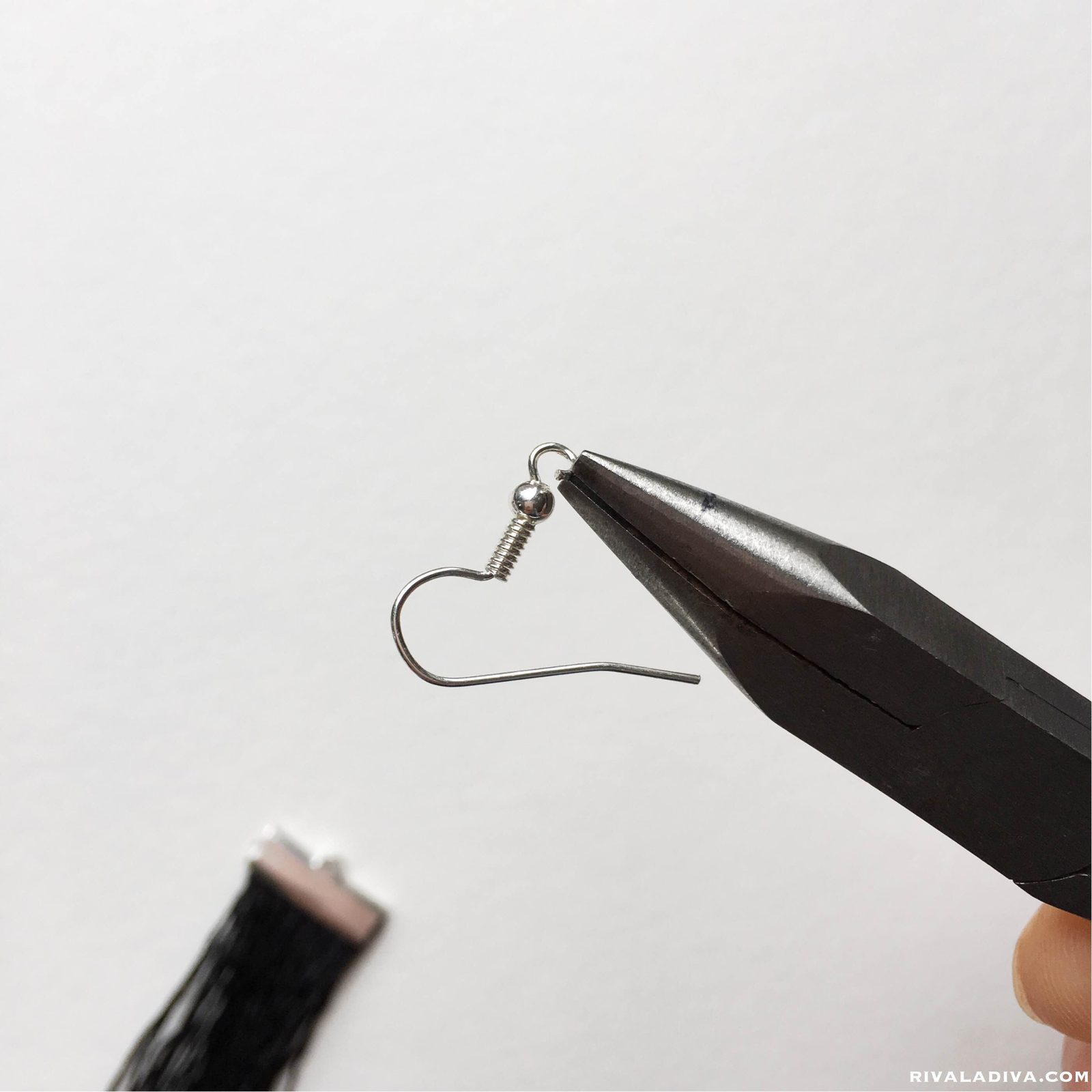 DIY Tom Ford inspired Fringe Earrings