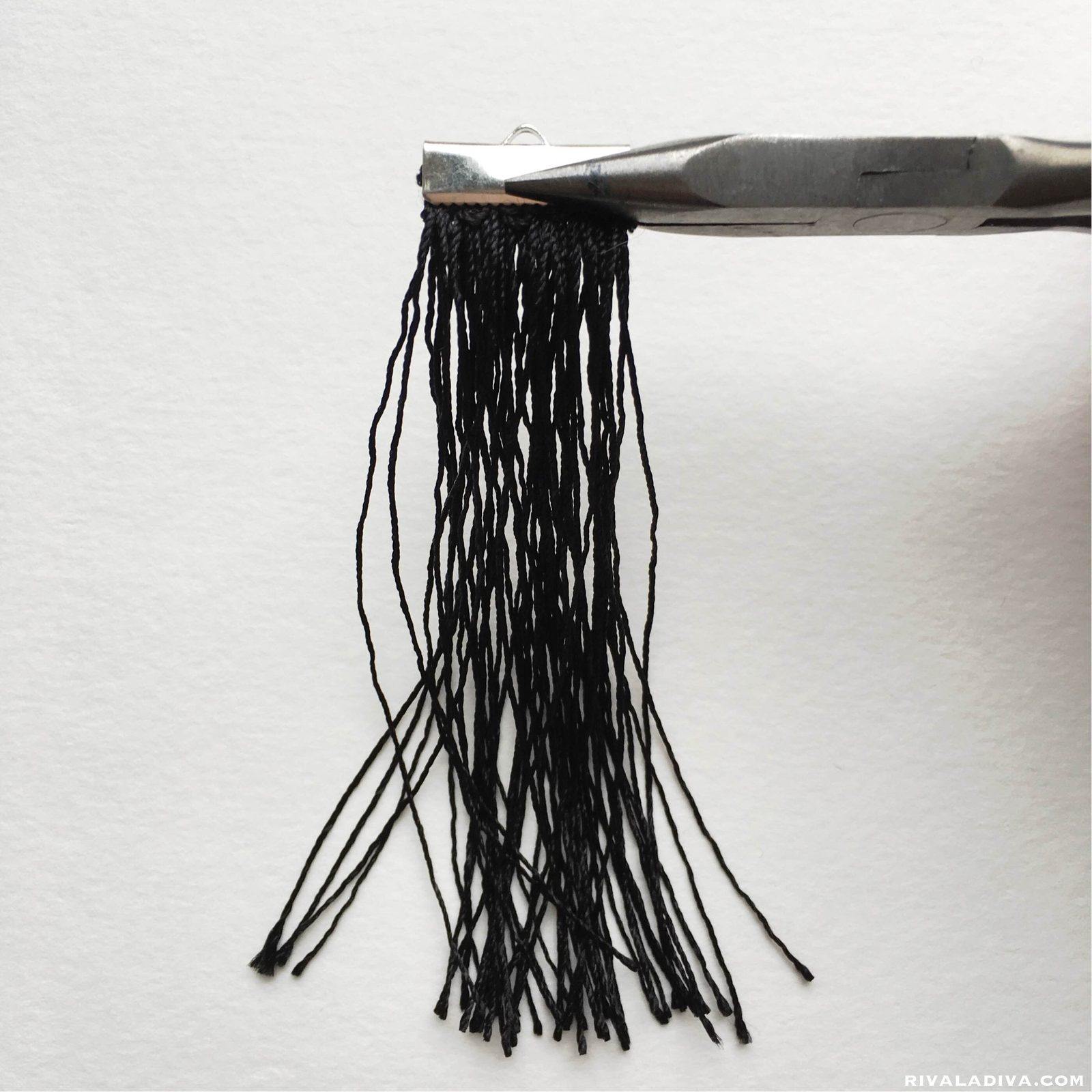 DIY Tom Ford inspired Fringe Earrings
