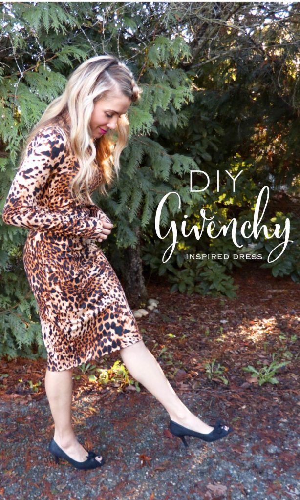 Givenchy Inspired Dress tutorial