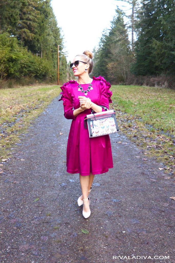 DIY Christian Siriano Dress and Nicole Lee on Rivaladiva.com