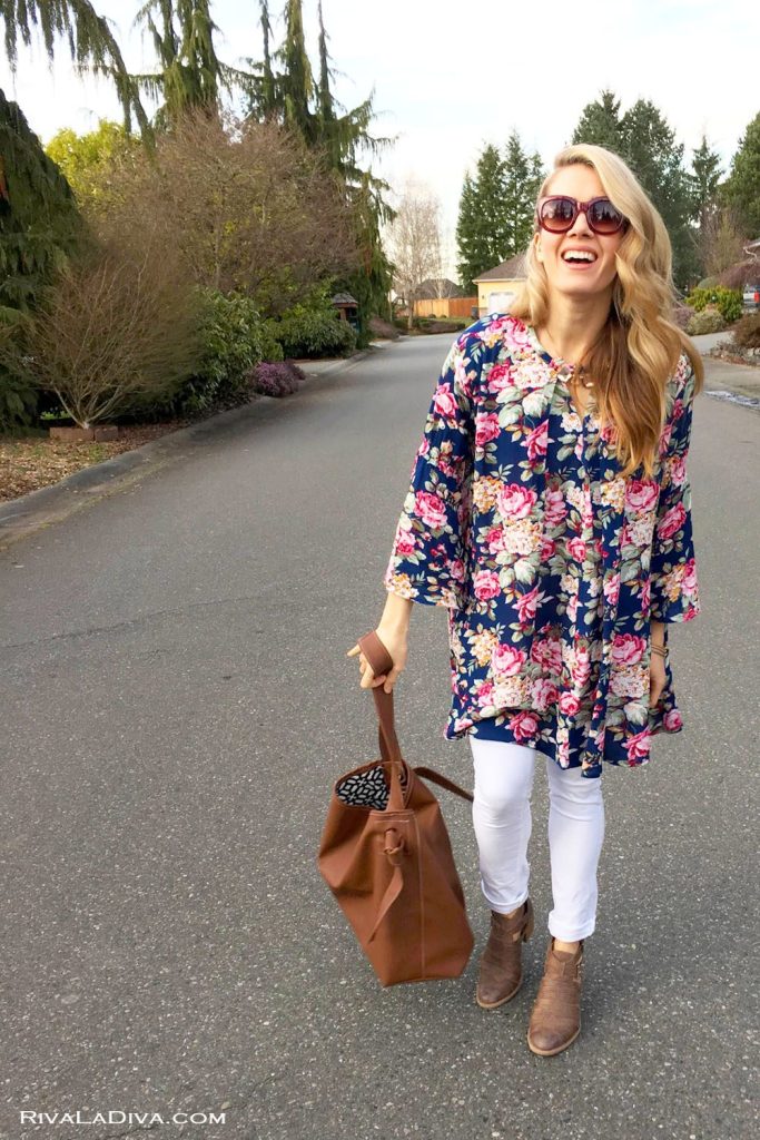 DIY Faux Undercut and The Perfect Spring Tunic on RivaLaDiva.com