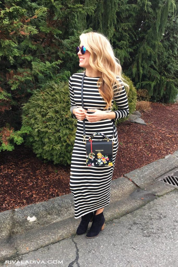 Print Mixing with Stripes and Floral with Nicole Lee on RivaLaDiva.com