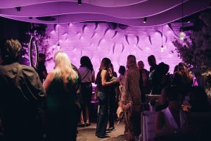 Seattle fashion influencers at Gossip & Glamour x styled Seattle spring fashion event. International women’s day. Seattle fashion news. Photo credit: Vivian Hsu Photography