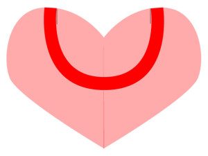 Kate Spade Inspired Heart Tote Tutorial