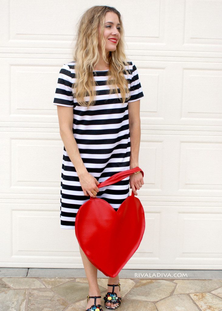 Kate Spade Inspired Heart Tote Tutorial